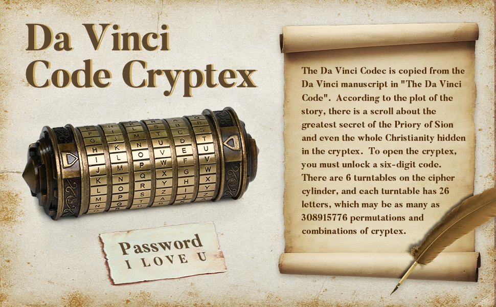 Unique gift about the Da Vinci Code