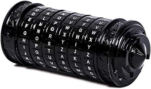 Cryptex Da Vinci Code Mini Cryptex Lock Puzzle Boxes with Hidden Compartments Anniversary Valentine's Day Romantic Birthday Gifts for Her Gifts for Girlfriend Box for Men - Image 2