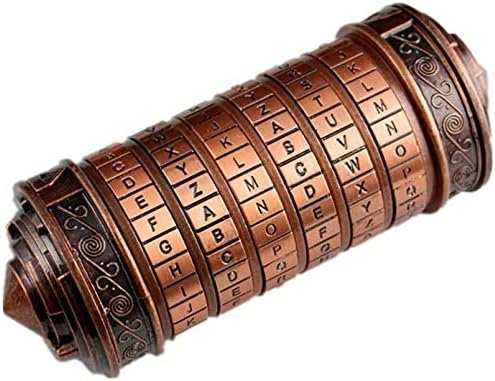 Cryptex Da Vinci Code Mini Cryptex Lock Puzzle Boxes with Hidden Compartments Anniversary Valentine's Day Romantic Birthday Gifts for Her Gifts for Girlfriend Box for Men - Image 3