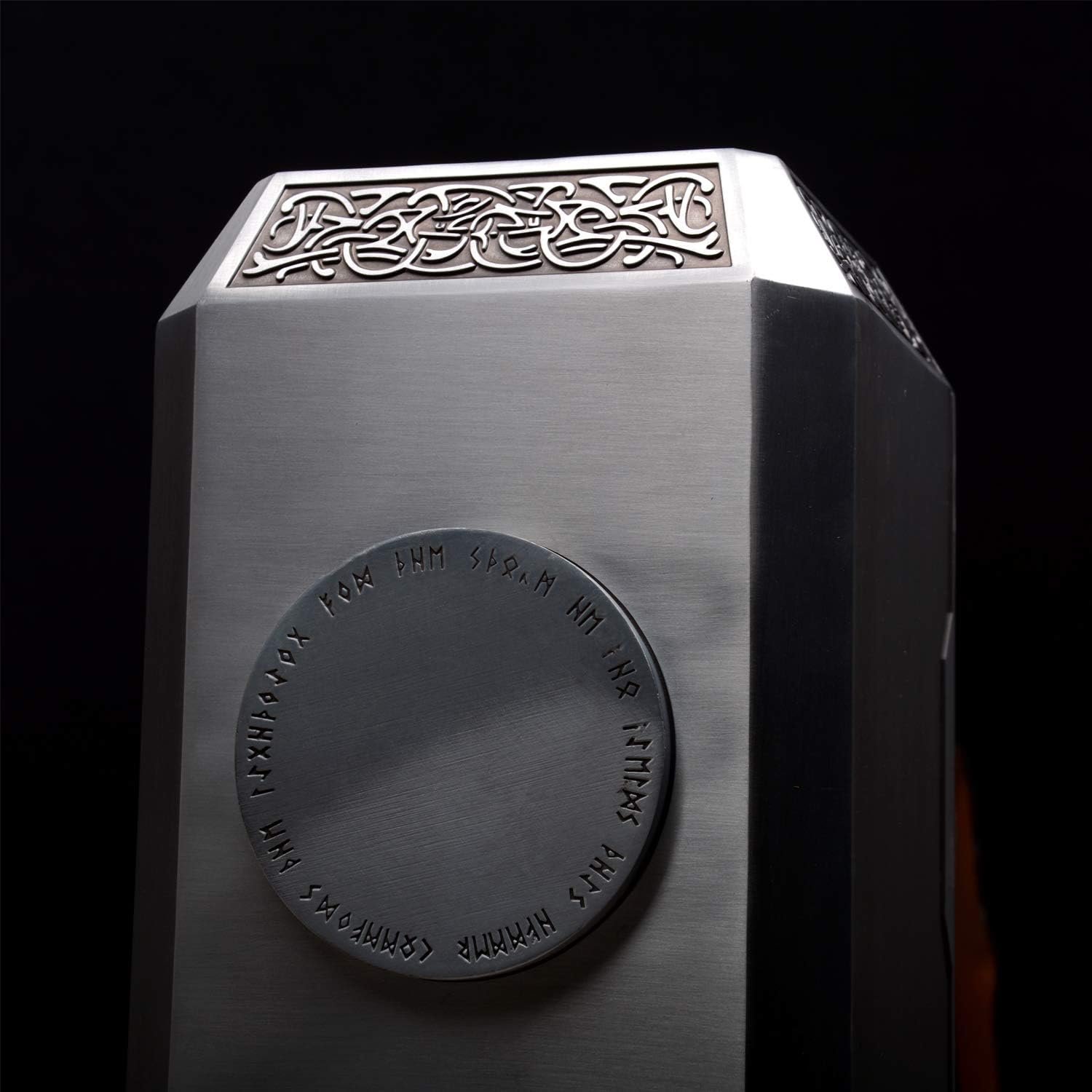 Sword Valley Thor's Hammer With Base - Nordic Myth Metal War Hammer - 44.5cm/17.5 - Image 6