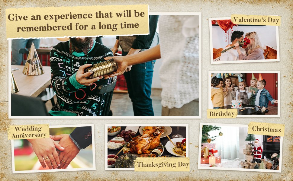 Great gifts for all kinds of holidays and anniversaries